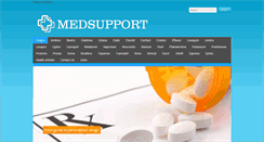 Desktop Screenshot of medsupport.org