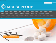 Tablet Screenshot of medsupport.org