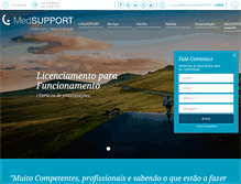 Tablet Screenshot of medsupport.pt